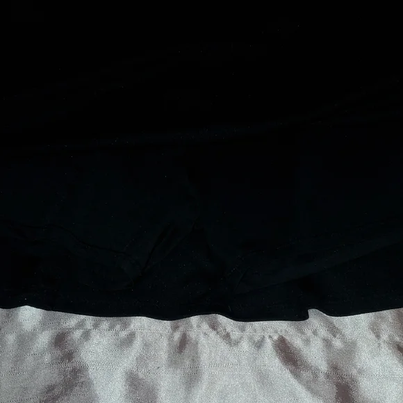 Adidas Kids Skort in Black with White Accents - Picture 3 of 4